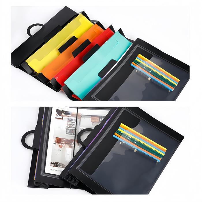 Untuk Sekolah Kantor Rumah 6 Kisi Rak File Gantung A4 - Anti Air Rak Dokumen Gantung Folder File