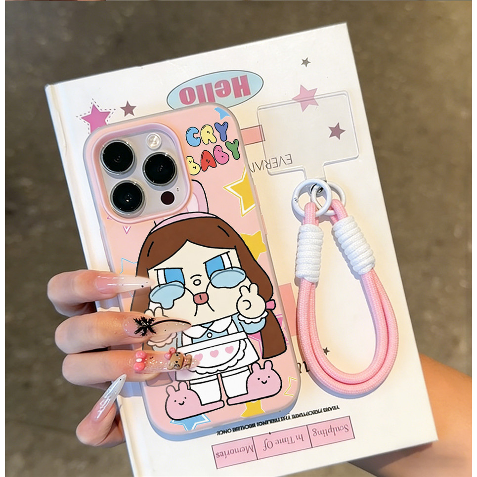 Cute Girl Cartoon Anime 2-In-1 Case Hp Oppo Reno 15F 15 Pro Max A6T Pro 5G A6X 14F A3X A5 2025 A5 Pr