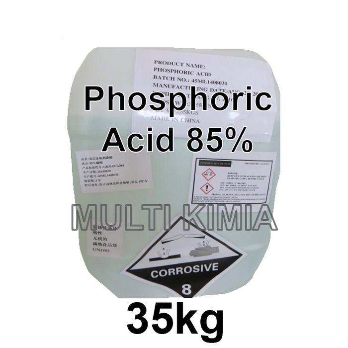 Phosphoric Acid 85% Food Grade - H3Po4 -35Kg Jeren