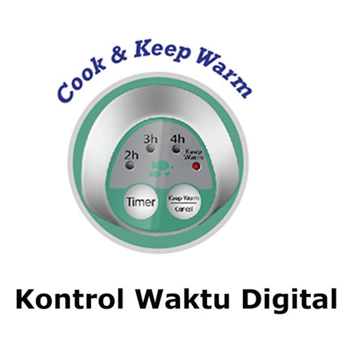 Baby Safe Digital Slow Cooker / Lb07M