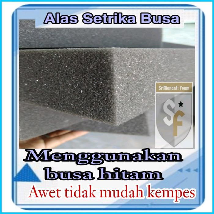 "New" Alas setrika.Alas.setrika busa.(BUSA HITAM) Alas setrika jumbo ukuran 120x60x5cm.Alas setrika