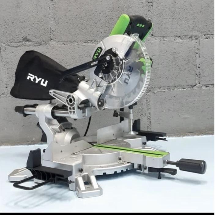 MITER SAW SLIDING 7 INCH SLED MESIN GERGAJI POTONG ALUMUNIUM KAYU