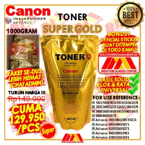 TERBARU TONER SUPER GOLD KOMPATIBLE UNTUK MESIN FOTOCOPY CANON KUALITAS TERBAIK BISA GOSEND