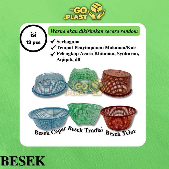 "New" [12PCS] BESEK PLASTIK SERBAGUNA
