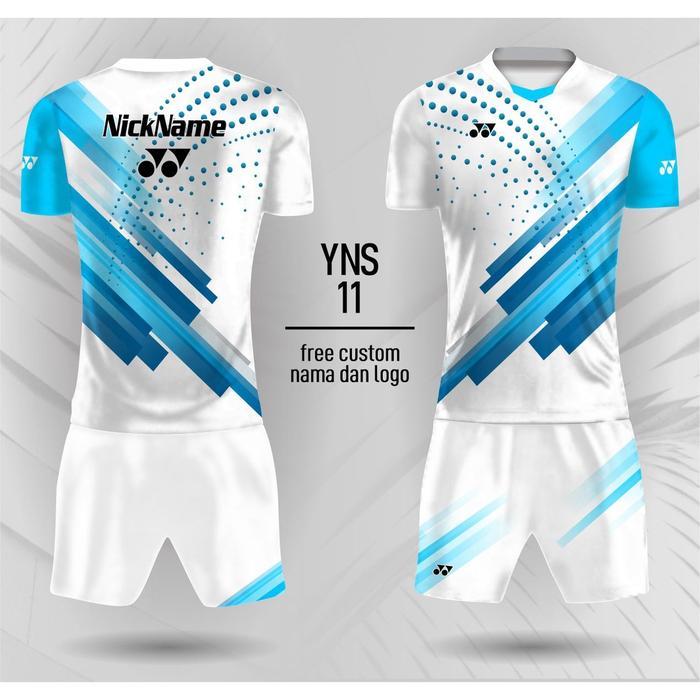 Premium jersey badminton terbaru jersey bulu tangkis setelan jersey badminton free custom nama