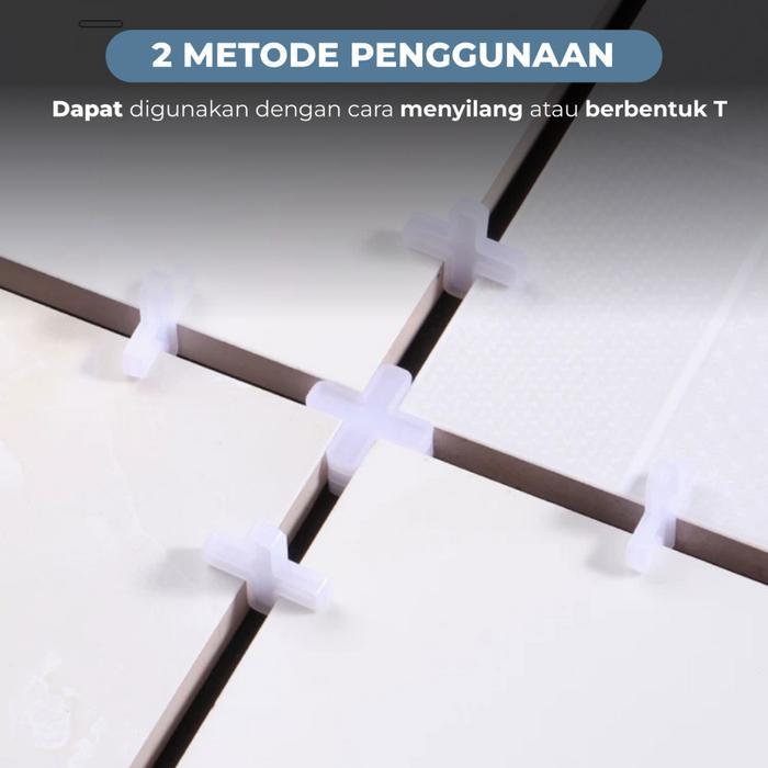 "New" Spacer 1.5 MM / Tile Spacer / T Cross / Nat Keramik / Spacer Keramik