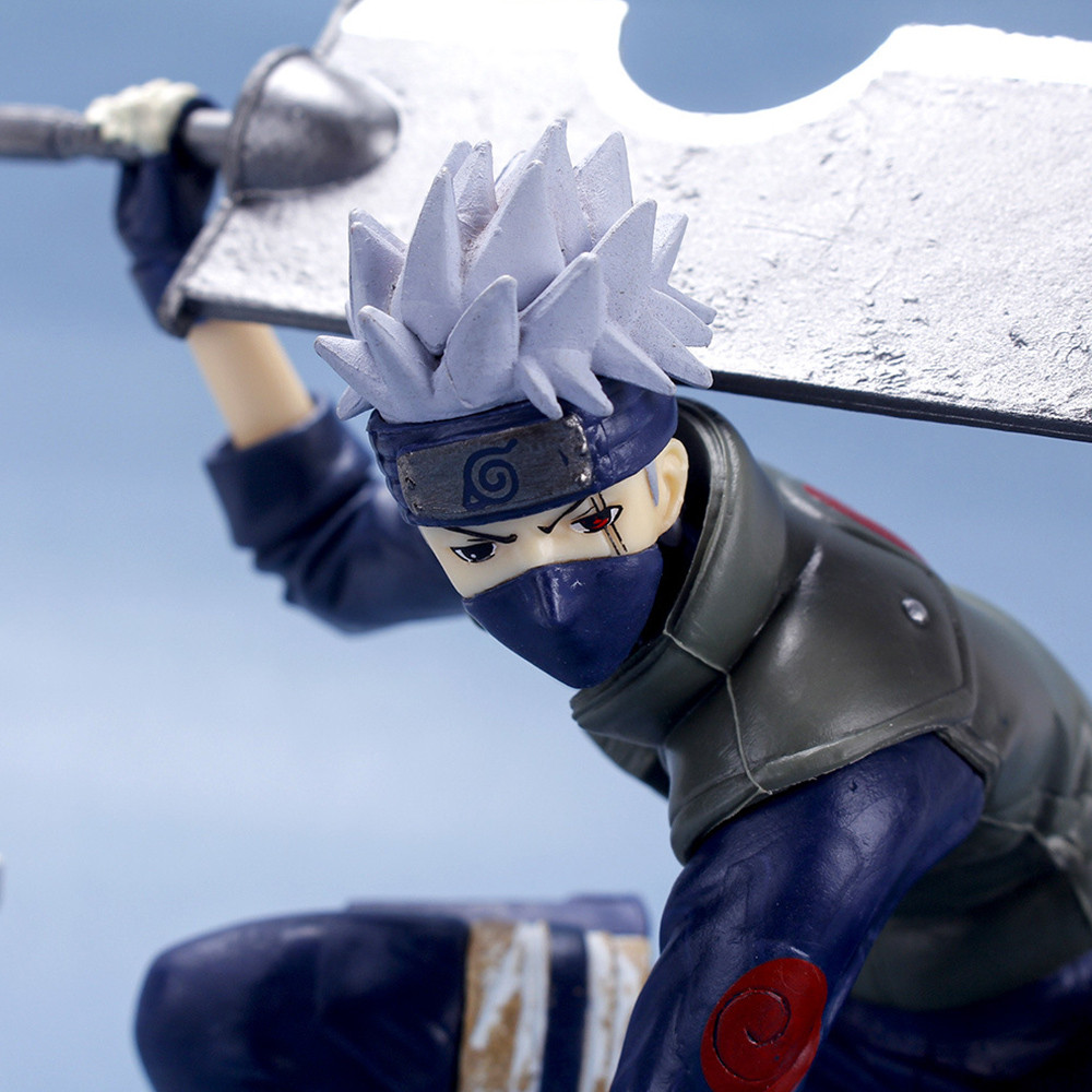 Anime Naruto Hatake Kakashi Figures NARUTO Accessories Action Figure Model Doll Cartoon Kids
