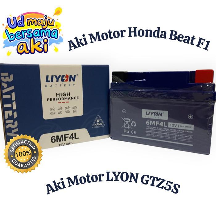Aki Motor Honda Absolute Revo Fit GTZ5S LIYON Aki Kering MF