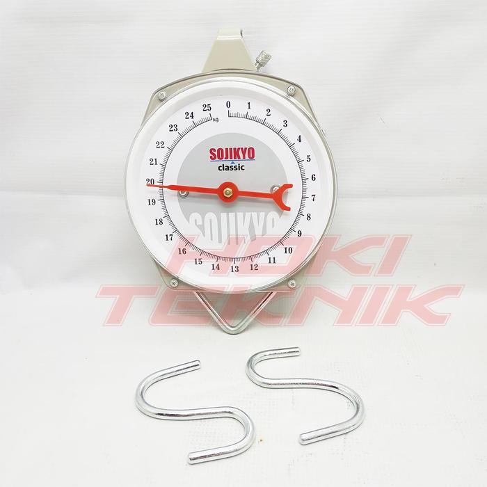 Timbangan Gantung Jarum 25 Kg Timbangan Gantung Murah