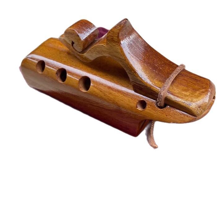 Wooden Ocarina Flute Alat Musik Tiup