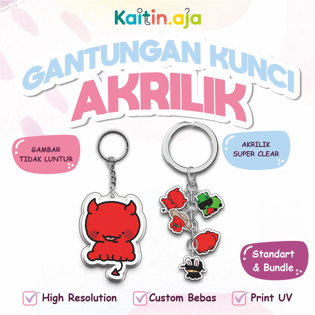 Ganci / Gantungan Kunci Akrilik ROBLOX FORSAKEN - SILLY C00LKIDD PACK