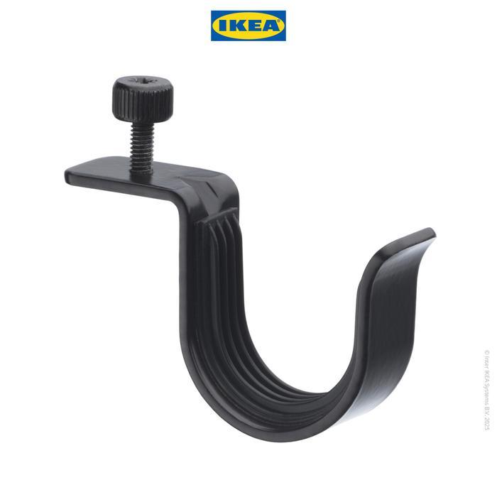 IKEA BETYDLIG Tempat Batang Gorden Baja Anti Karat