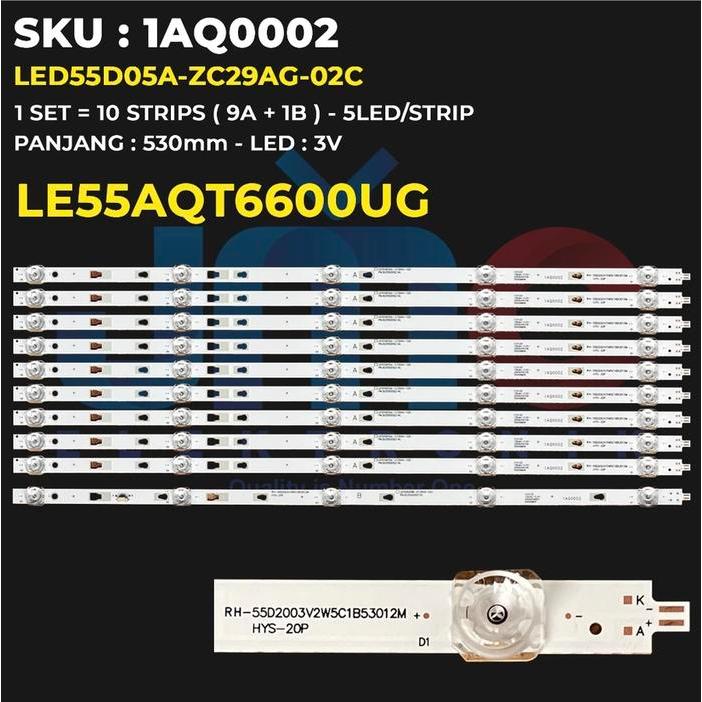 TERLARIS BACKLIGHT TV LED AQUA 55 INCH LE55AQT6600UG LE 55AQT6600UG 55AQT6600 SALE