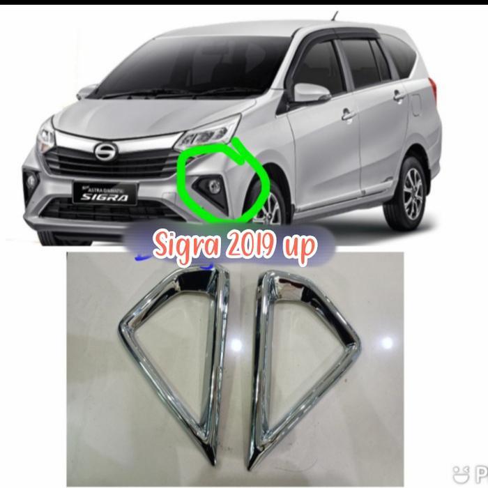 Ring Foglamp Mobil Sigra 2019-2021 Chrome