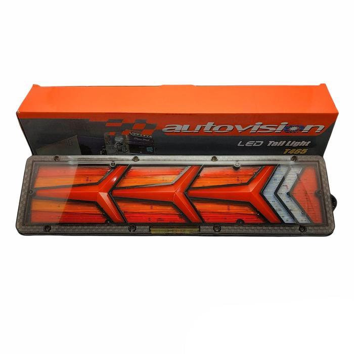 Lampu Led Autovision Apex3R Tail Light Led Reflektor Reflector Stop Lamp Stoplamp Bus Truck Pickup