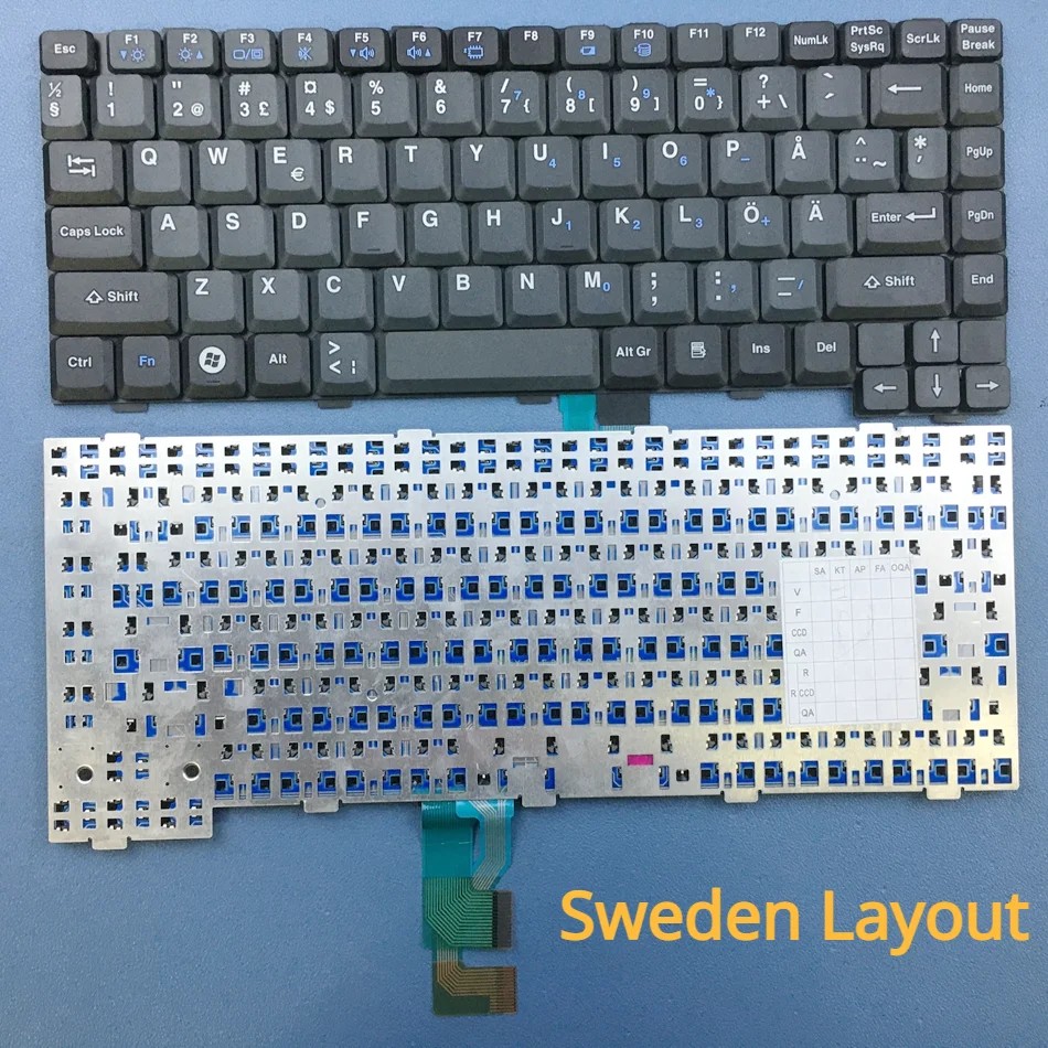 PROMO HARI INI  Sweden French US English Keyboard For Panasonic Toughbook CF-Series CF-27 CF-28 CF-2