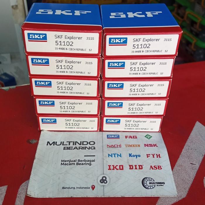 Thrust Ball Bearing 51102 Skf