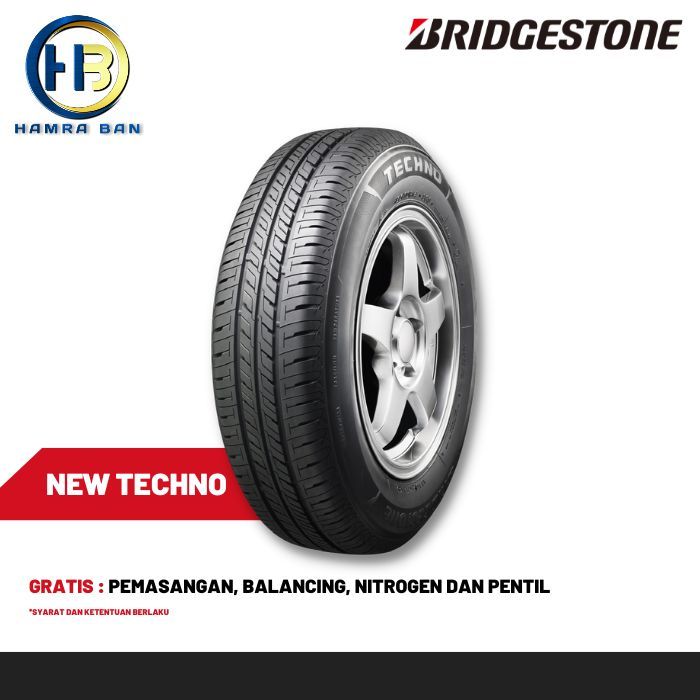 BRIDGESTONE NEW TECHNO 165/80 R13 BAN MOBIL FUTURA / XENIA / GRANDMAX