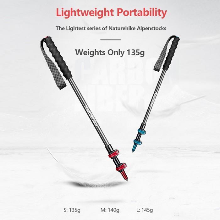 Trekking Pole Carbon Naturehike ST10 NH19S010-T