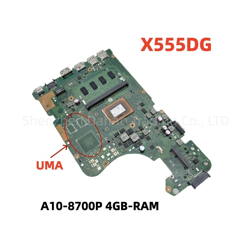 X555DG Mainboard For Asus Vivobook X555D X555Y X555YI X555DA X555DG Laptop Motherboard With