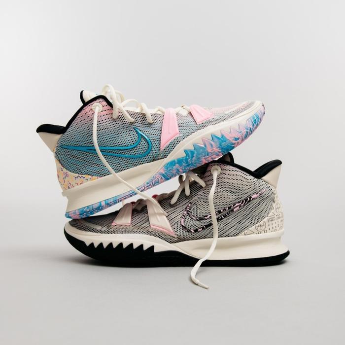 Ready Sepatu Basket Kyrie 7 Pale Ivory High Premium Original Unisex Berkualitas