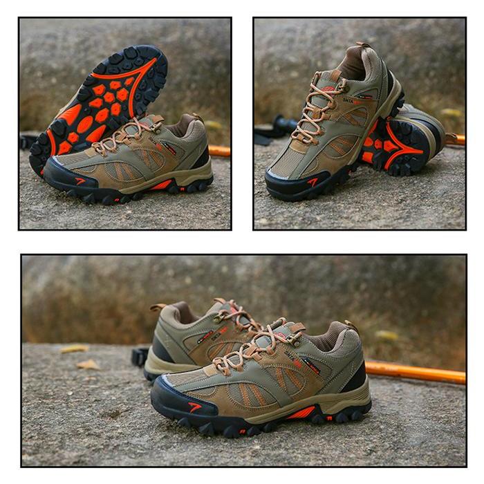 Sepatu Gunung Pria Hiking Snta 436 Series Outdoor Shoes Trekking Sepatu Hiking Pendek Ori Snta Se