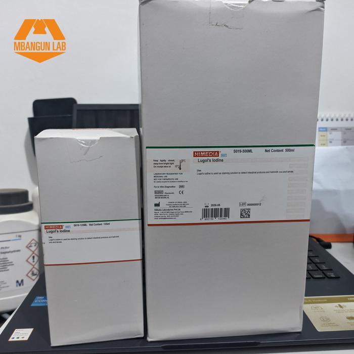 TEREMURAHTERLARIS READY SILAHKAN DIORDER LUGOL'S IODINE, HIMEDIA