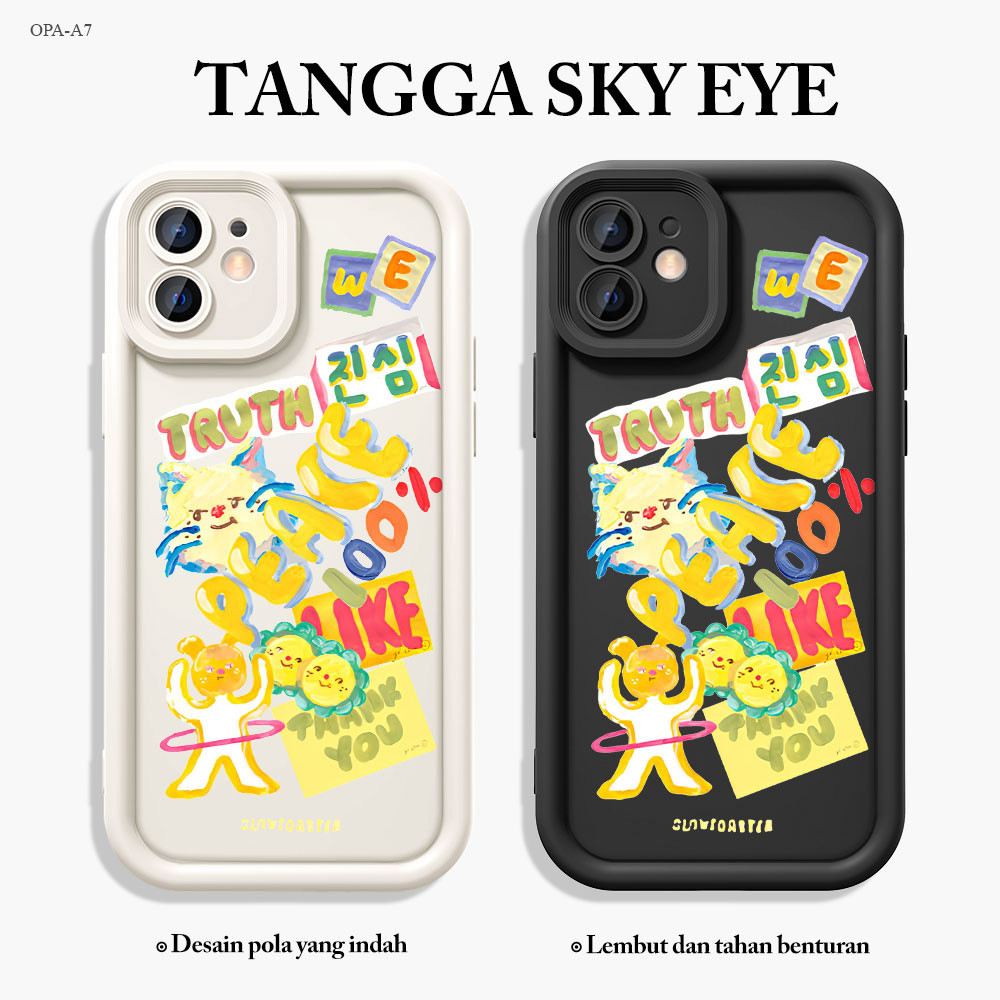 Full Coverage Softcase For OPPO A6 A5 A3X A60 A79 A58 A78 A38 A18 A98 A76 A5i A96 A95 A74 A55 A16K A