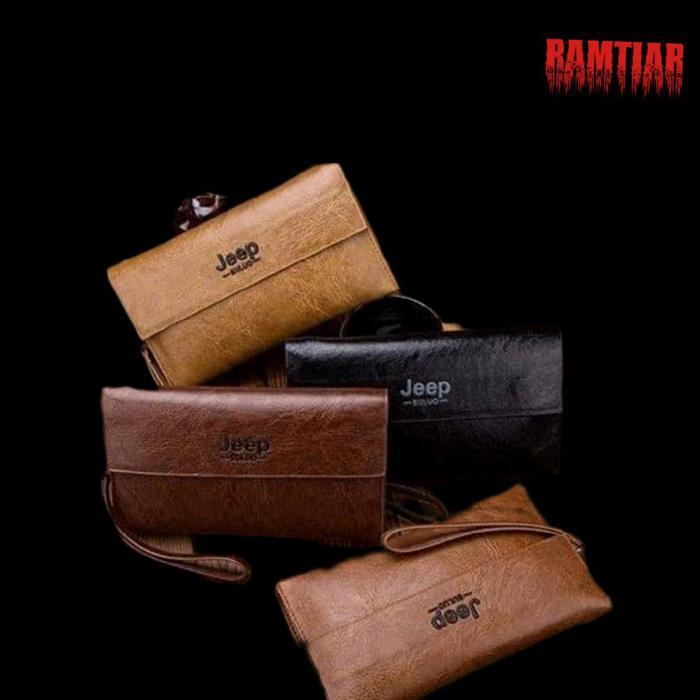 Dompet Minimalis Jeep Dompet Pria Kulit Asli Domba Dengan Slot Kartu - Dompet Jeep Kulit Asli Untuk