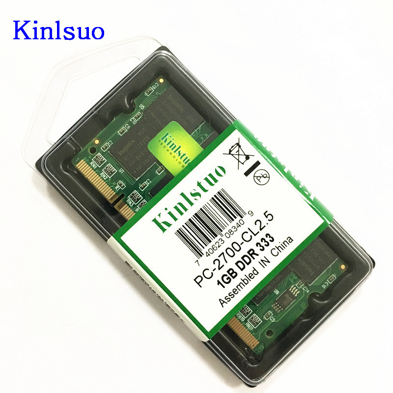 New DDR Laptop Memory Ram SO-DIMM DDR1 400 333 MHz / PC-3200 PC-2700 200Pins 512MB 1GB For Sodimm