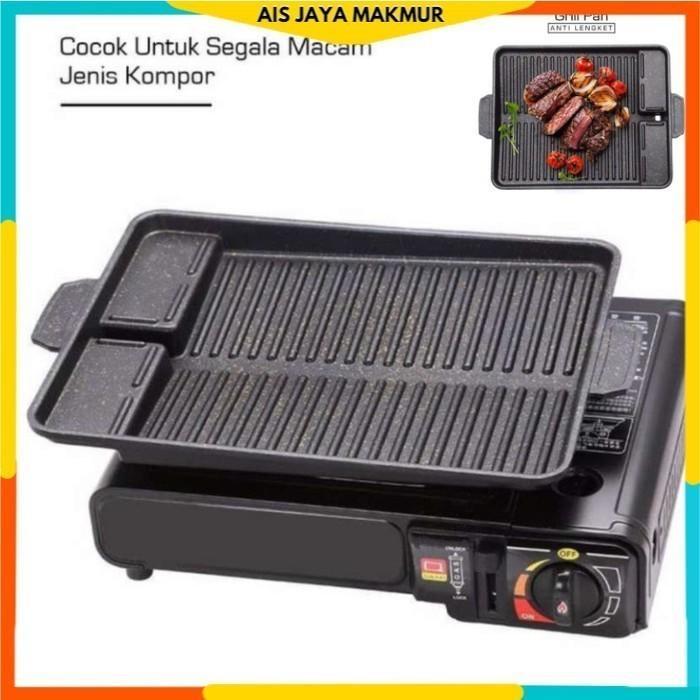 GSF Korean Yakiniku Barbeque Multi Grill Pan Wajan Panggangan Daging BBQ