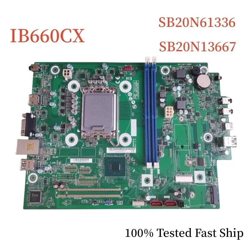 IB660CX For Lenovo 510S-07IAB M4000q Motherboard SB20N13667 SB20N61336 DDR4 Mainboard 100% Tested