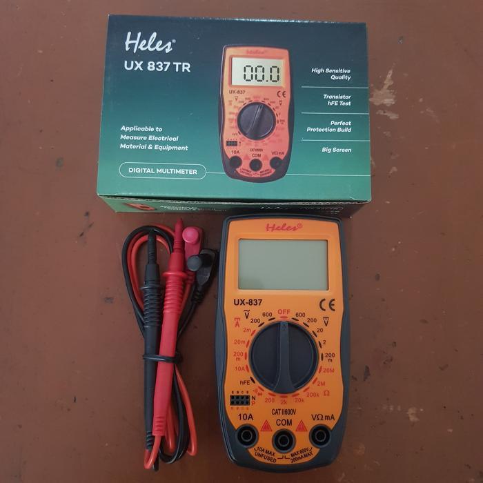 GHM - Multitester Heles Digital UX 837 TR/Avometer Digital Heles UX 837 TR