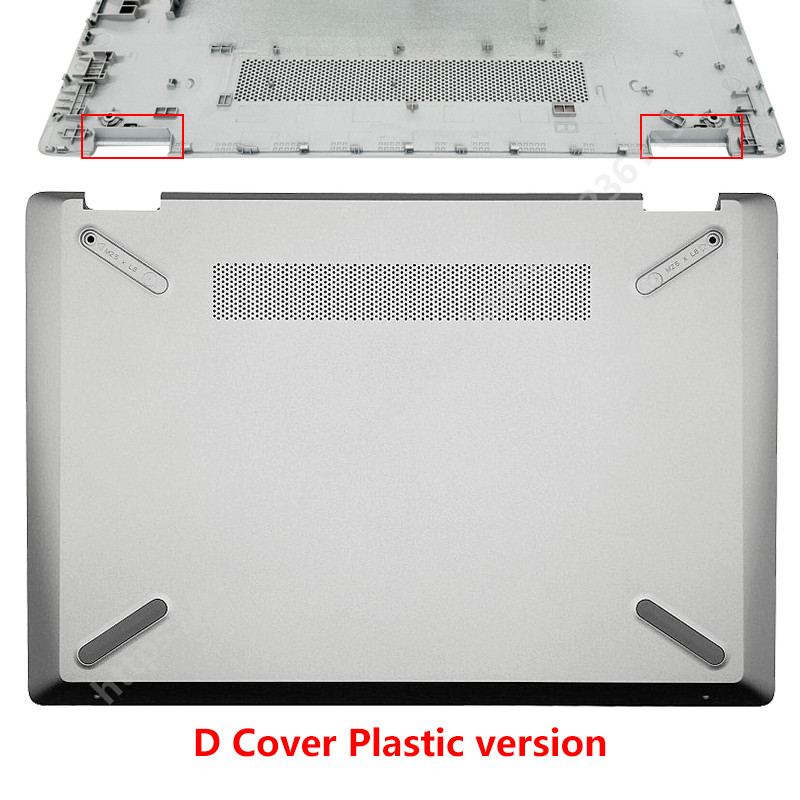 NEW For HP X360 14-DH 14M-DH TPN-W139 Laptop LCD Back Cover Front Bezel Palmrest Bottom Case