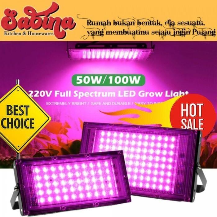 Lampu Tanaman LED Grow Light Lamp Hydroponic Plant Growth Waterproof