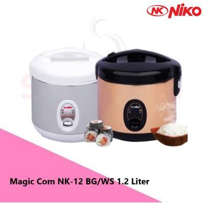 "New" MAGIC COM RICE COOKER NIKO NK-12 BG NK-12BG NK-12WS 1.2 LITER Listrik