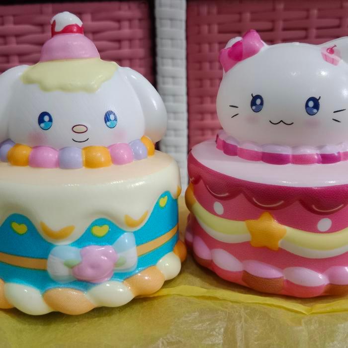 Squishy Kue Ulang Tahun Motif Animal Lucu Besar Squishy Cake Animal Besar Squishy Slow Rising