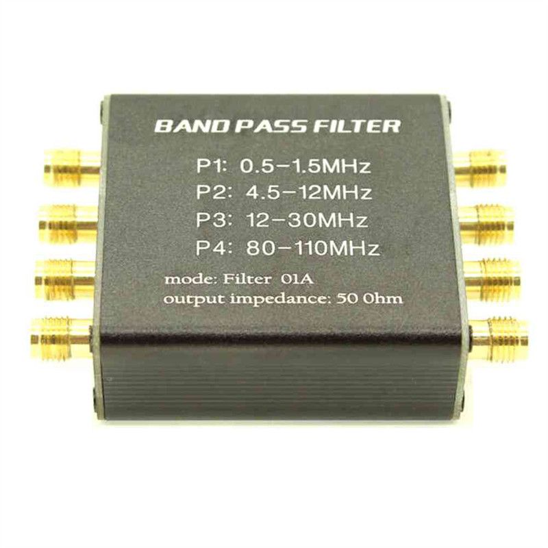 ABKI-Malachite Radio Pre-Filter BPF Bandpass Filter 50 Ohm SMA Socket
