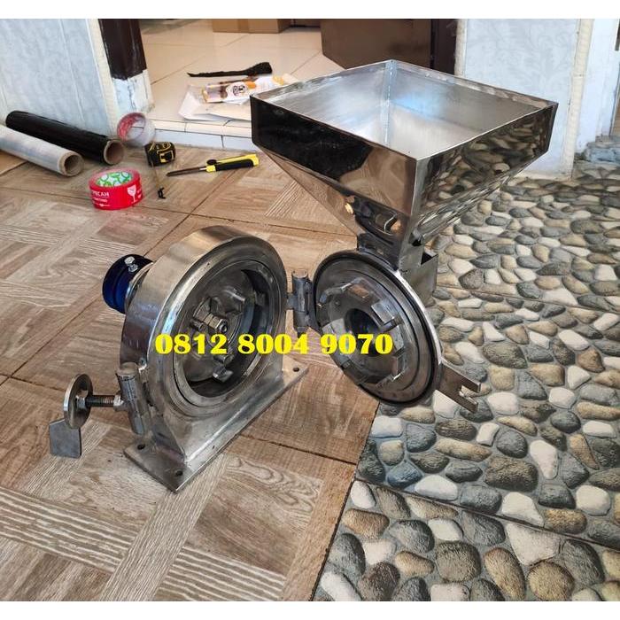 Mesin Disk Mill Ffc 15 Stainless Tanpa Rangka - Disk Mill Penepung