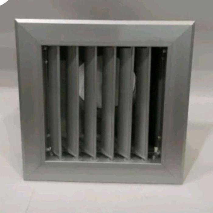 RAG grill exhaust 8 in 25 x 25 cm tutup cerobong asap 8" AC / eksos / dapur
