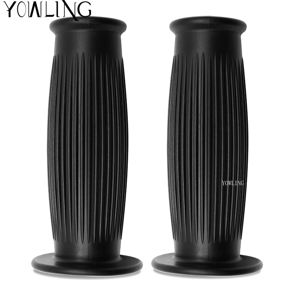 Motorcycle Hand Grips Retro Handle Rubber Bar Gel Grip for Moto Guzzi MGX21 aprilia RS125 RSV4/RSV4 