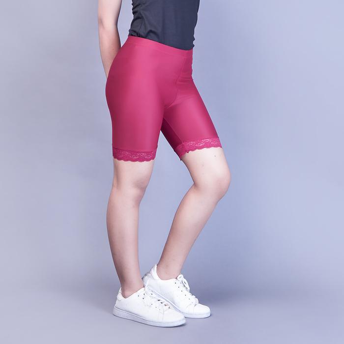 Premium Celana Legging Wanita Celana Strit Shortpant Renda Original