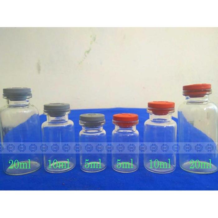 Botol Vial 5ml 10ml 20ml / Botol Kaca / Botol Clear Vial