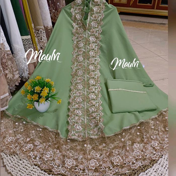 Top MUKENA TERBARU AMEENA RENDA TILEU IMPORT Cantik
