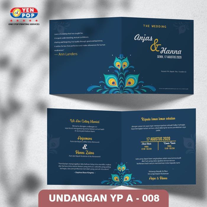 Cetak Undangan Pernikahan (Menarik, Elegan, Express) 15x15 cm - part 2