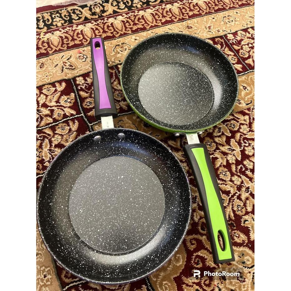 Wajan Teflon Anti Lengket Serbaguna Ukuran 20 cm / Kuali