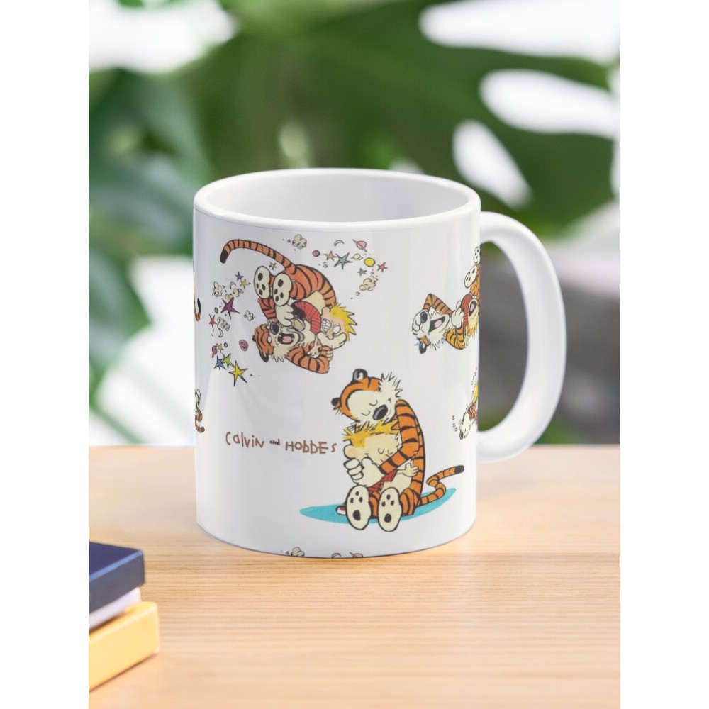 Mug Kopi Calvin and Hobbes