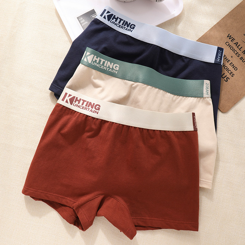 Cotton Women Panties Underwear Women's Intimates Female Breathable Antimicrobial Boyshorts Briefs