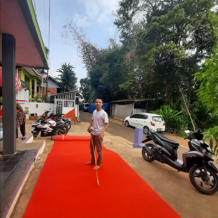 Karpet Bludru/Karpet Lantai/Karpet Masjid - [Per Meter]