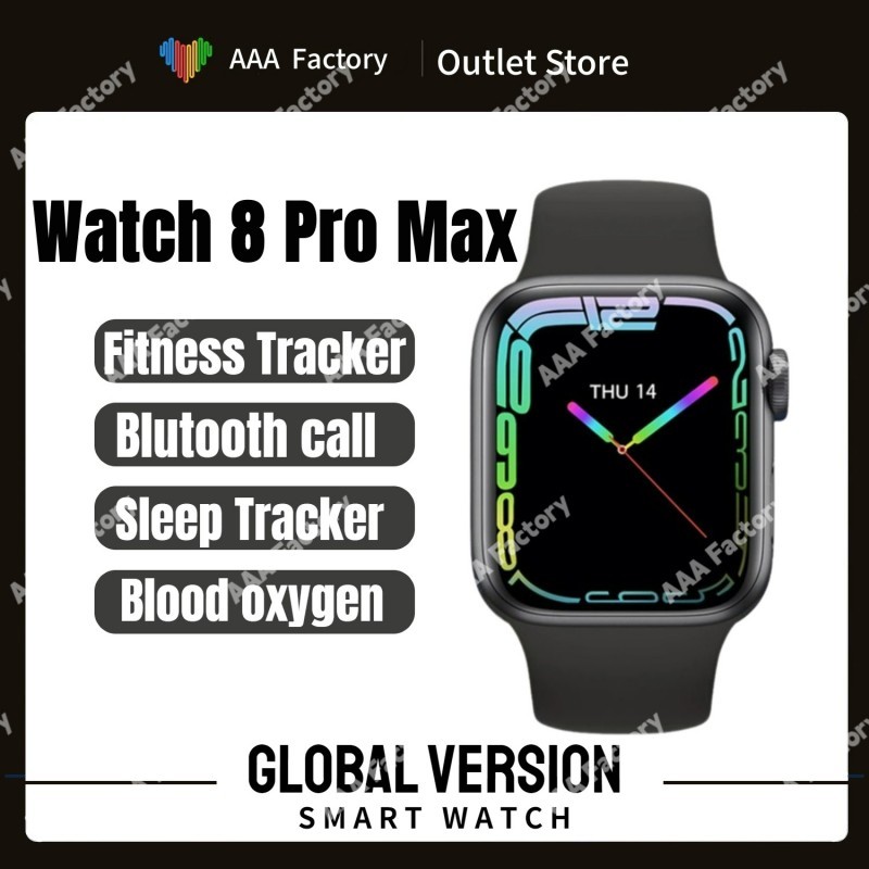 JUAL  2023 8 Pro Max Smartwatch For Man Sports Woman Fitness Original Watches For ios Android Phone 